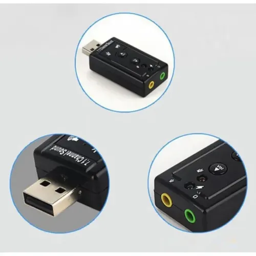 Adaptador de áudio notebook/pc