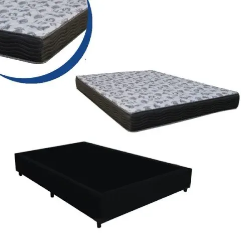 Cama Box Espuma D33 20 Cm - Entrega em 48 Horas 
