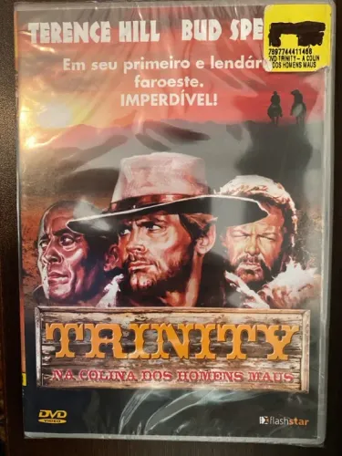 DVD Trinity na colina dos homens maus - original novo lacrado