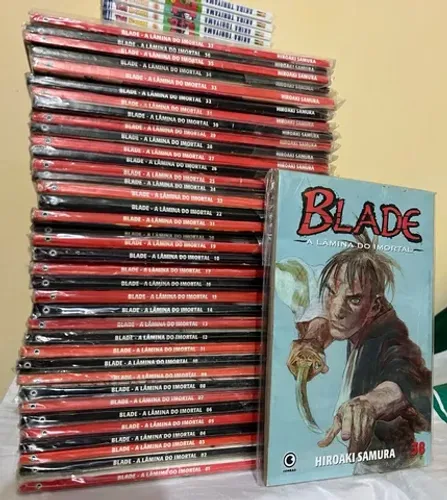Blade a lâmina do imortal, coleção completa 1 ao 38 Conrad 2004