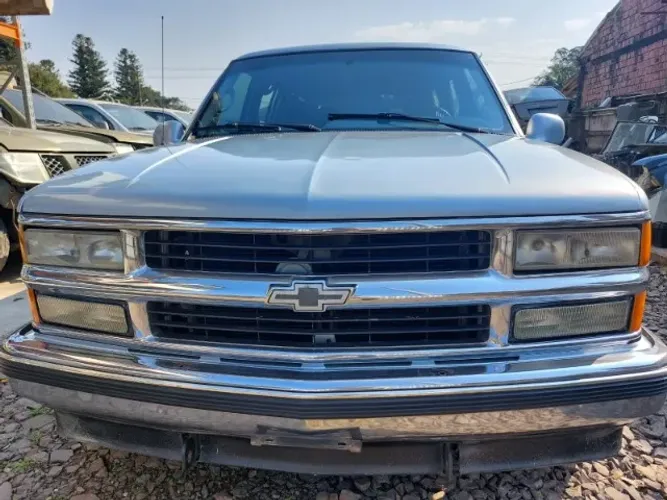 Grade Dianteira Cromada Silverado 1997 Ate 2001