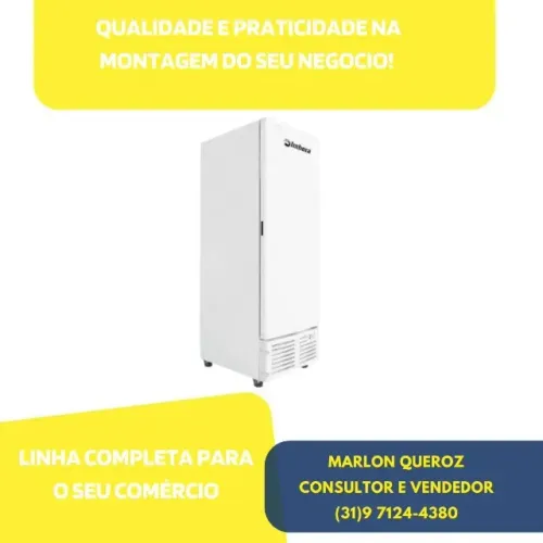 Freezer Vertical Imbera Novo Porta Cega