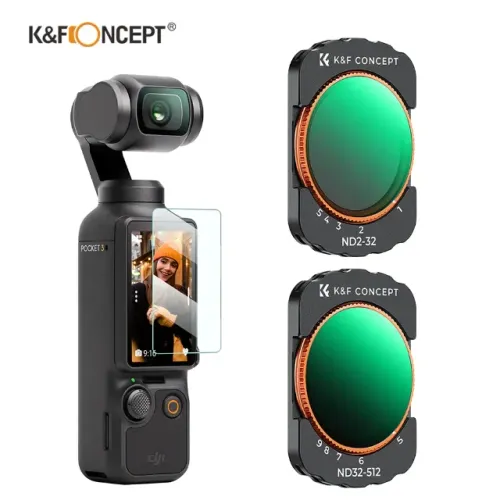Conjunto De Filtros Magnéticos De Nd Para Dji Osmo Pocket 3