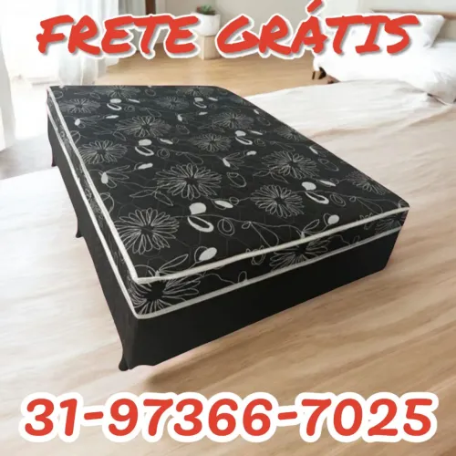 CAMA BOX CASAL MOLAS DIRETO DA FÁBRICA / SUPER MACIAS !!!!!