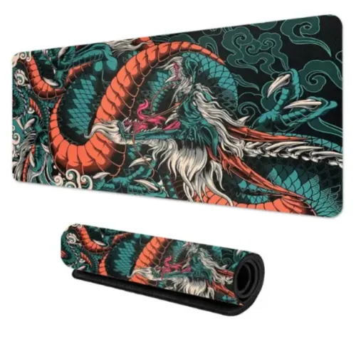 Moise Pad Gamer - Dragão japonês grande 70 x 30