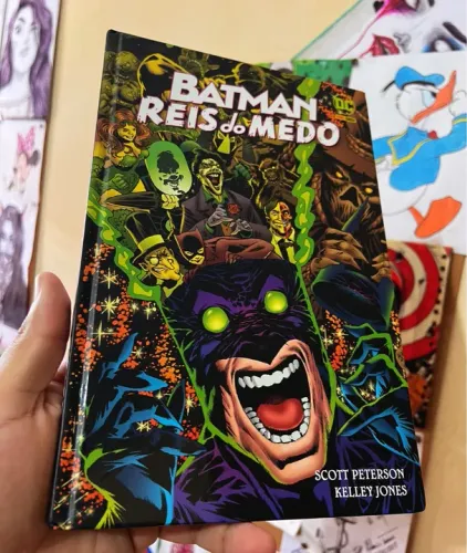Batman Reis do Medo capa dura nova