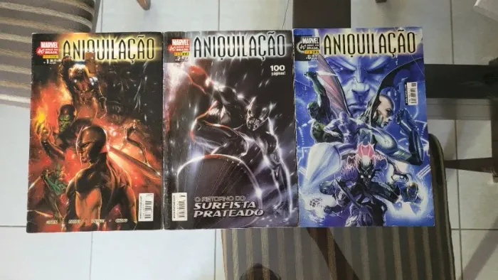 Aniquilação - Edições 1, 2 e 6 (Panini)