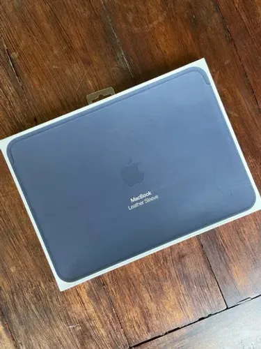 Capa de couro Apple para MacBook e iPad Azul 