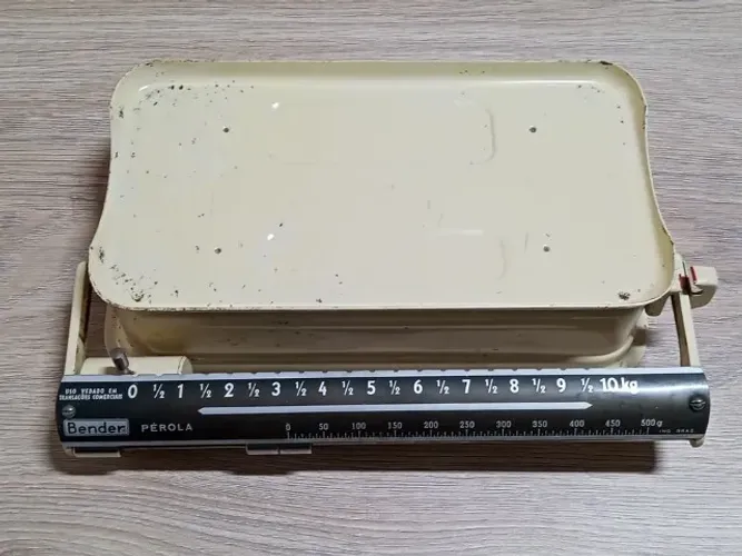 Balança Manual Bender Pérola - Vintage