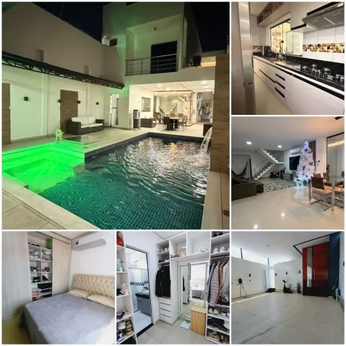 OLHA ESSA LINDA CASA COM PISCJNA / VENHA E MARQUE A SUA VISITA .