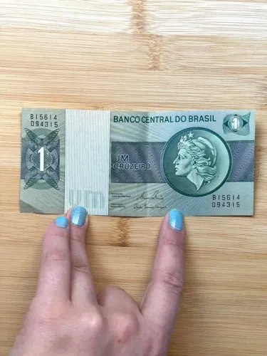 Nota Um Cruzeiro Efígie da República