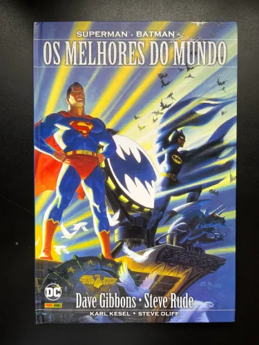 Hq Superman/Batman os melhores do mundo por Dave Gibbons