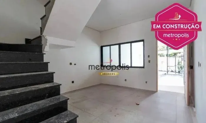 Sobrado à venda, 143 m² por R$ 725.000,00 - Parque Novo Oratório - Santo André/SP