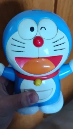 Boneco Doraemon Raro Sega Toys Eletronic 22 Cm