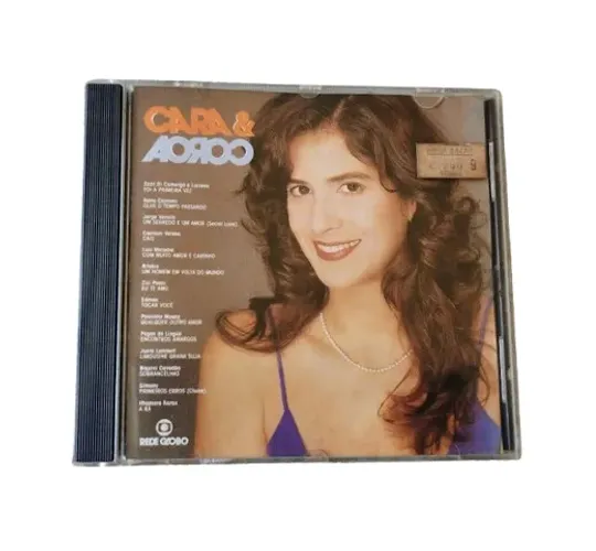 CD Novela Cara e Coroa Nacional 1995 Som Livre Rede Globo