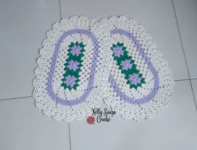 Tapetes de crochê