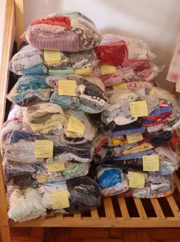 Lote de roupas infantis - Diversas peças e tamanhos