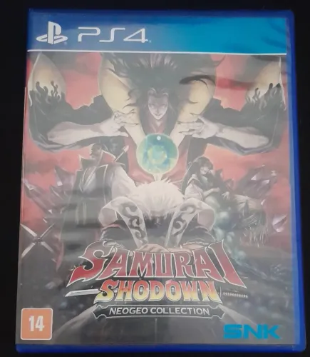 Samurai Shodown Neogeo Collection Ps4 Mídia Física Usado