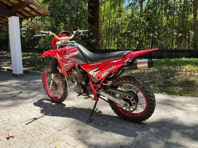 Honda NX 350 sahara 1996 vermelha para trilhas