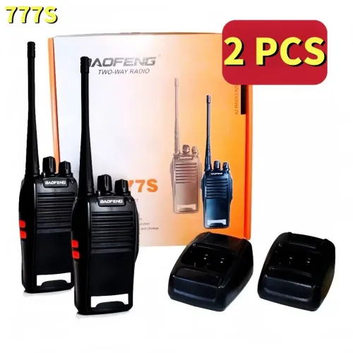2 Walkie Talkies Baofeng UV-5R 777S - Novos