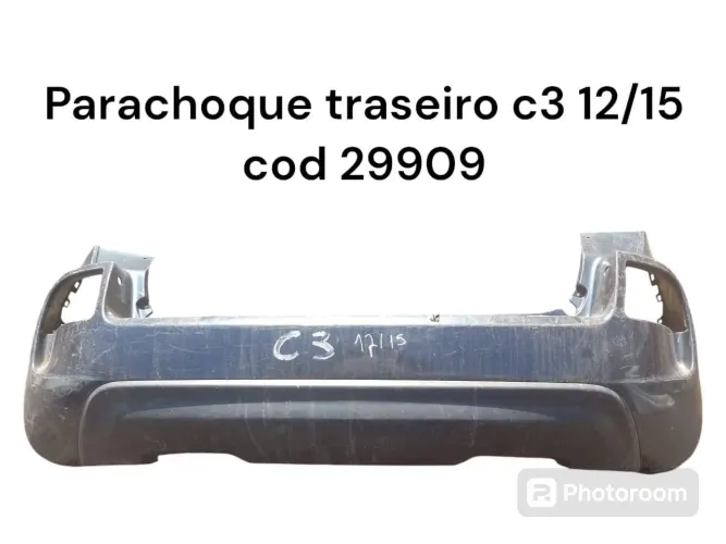 Para-choque traseiro C3 12/15
