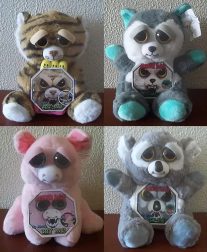 Pelúcias Feisty Pets e Monster Safari - Por Unidade