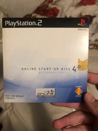 Disco de inicialização online Playstation 2