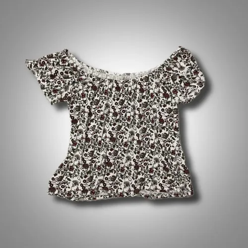 Blusa Florida Branca (P)