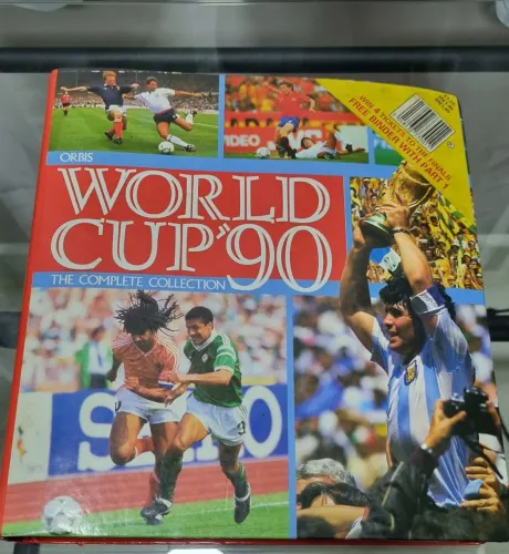 Album/ livro Importado Copa do Mundo 90 - Orbis