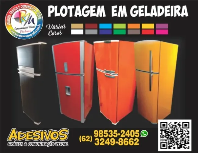 Plotagem em Geladeira 