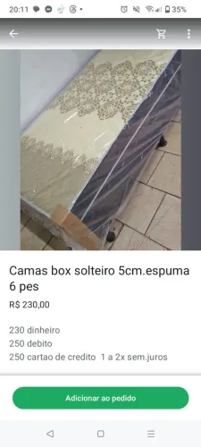 Camas box ,base e colchões