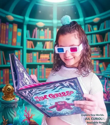 Jim o curioso livro 3d