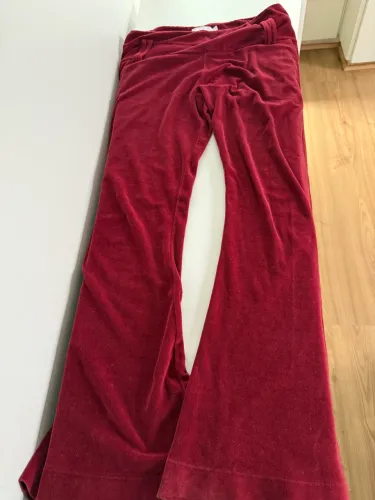 Calça de Veludo Le Lis Blanc Cor Vinho Tamanho P