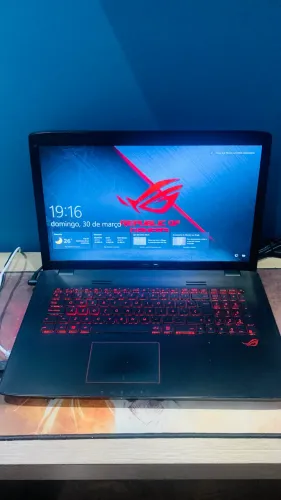 Notebook gamer Asus ROG