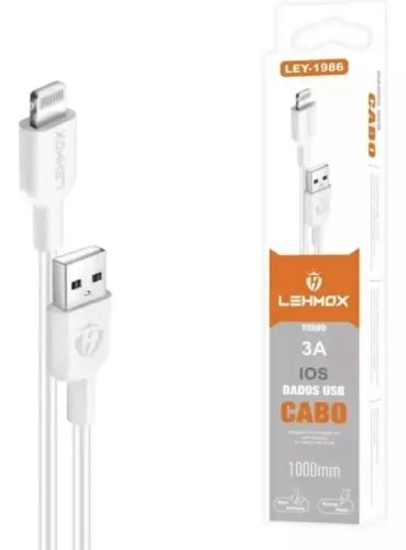 Cabo iPhone Usb Para Lightning 1m IOS..