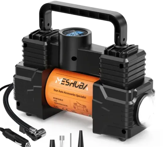 Compressor de Ar Portátil para Carros 12 volts