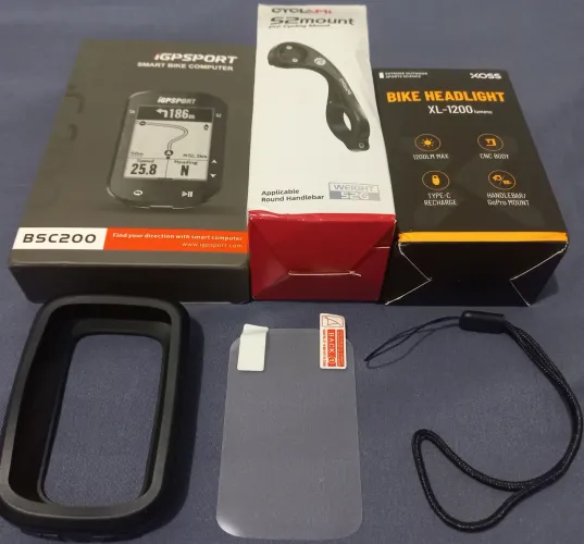 KIT GPS FAROL BIKE
