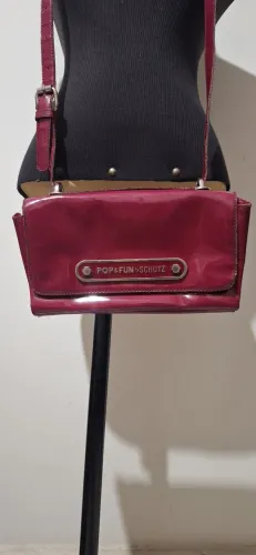 Bolsa de ombro pop & fun by schutz cereja