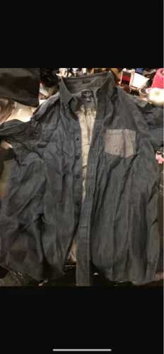 Camisa Jeans Masculina American Eagle