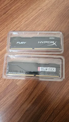 Kit Memória Fury Hyperx 16Gb (2 x 8gb) DDR4 2666Mhz