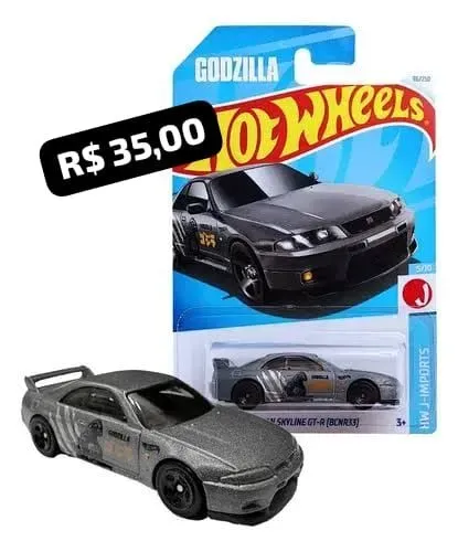 Hotwheels Nissan Skyline Godzilla R33