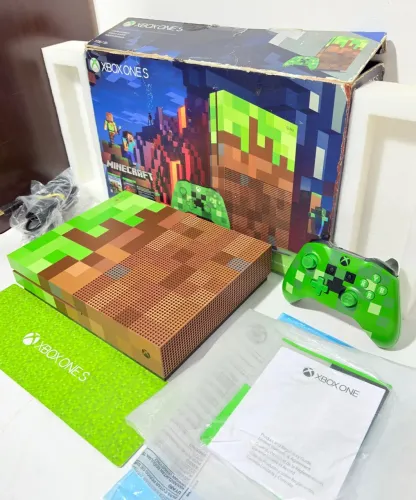 Console xbox one s minecraft 