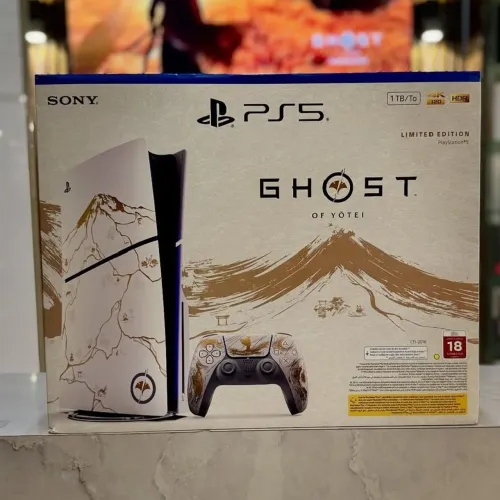 PS5 mídia física 1 TB Ghost of Yotei lacrado