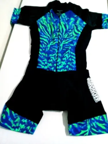 Macaquinho ciclista feminino gel + brinde