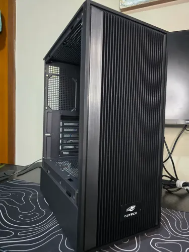 Gabinete Gamer Suporte a Water Cooler MT-G120BK C3Tech