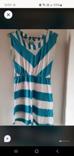 Vestido listrado Lefties