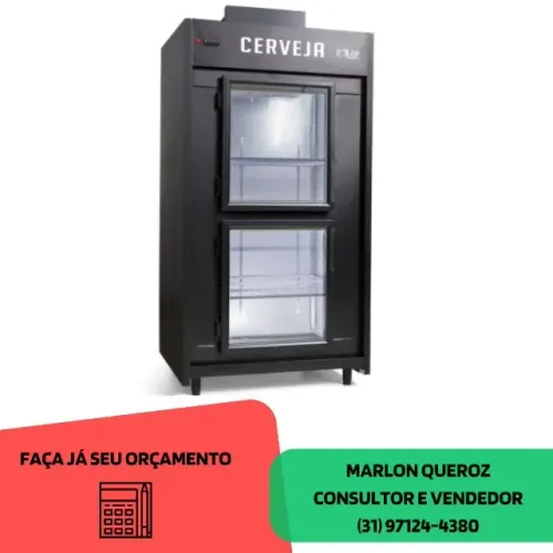 Cervejeira Minicâmara Porta de Vidro polar 220v