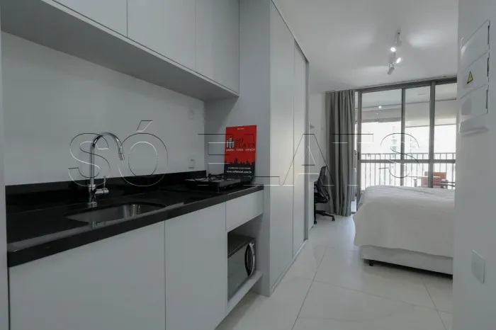Studio disponível para locação no Residencial Zahle Jardins com 28m² e 01 dormitório.