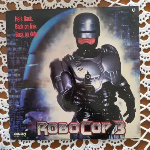 Laser Disk Robocop 3