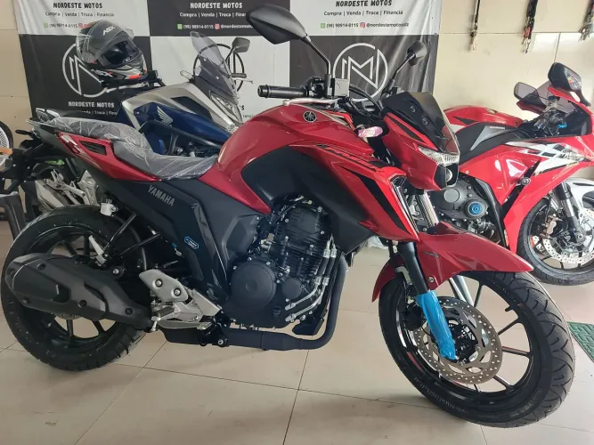 FZ 25 ZERO KM ACEITA CARTÃO ATÉ 21X FINANCIA PELOS BANCOS